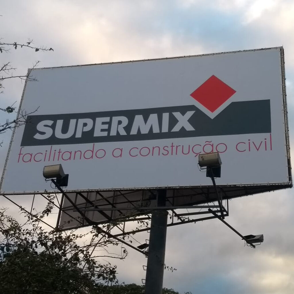 Sinalização de Entrada Supermix